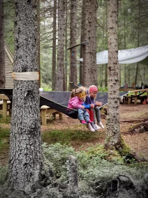 Treetop Ekne - Hytte I Skogen Med Hengebru Ξενοδοχείο Levanger Εξωτερικό φωτογραφία