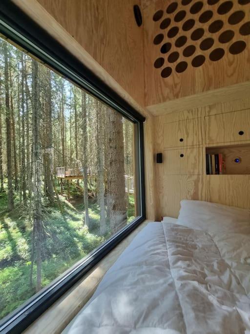 Treetop Ekne - Hytte I Skogen Med Hengebru Ξενοδοχείο Levanger Εξωτερικό φωτογραφία