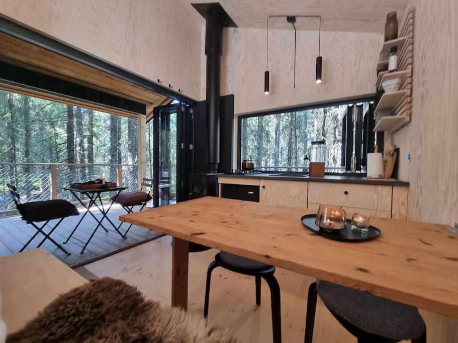 Treetop Ekne - Hytte I Skogen Med Hengebru Ξενοδοχείο Levanger Εξωτερικό φωτογραφία